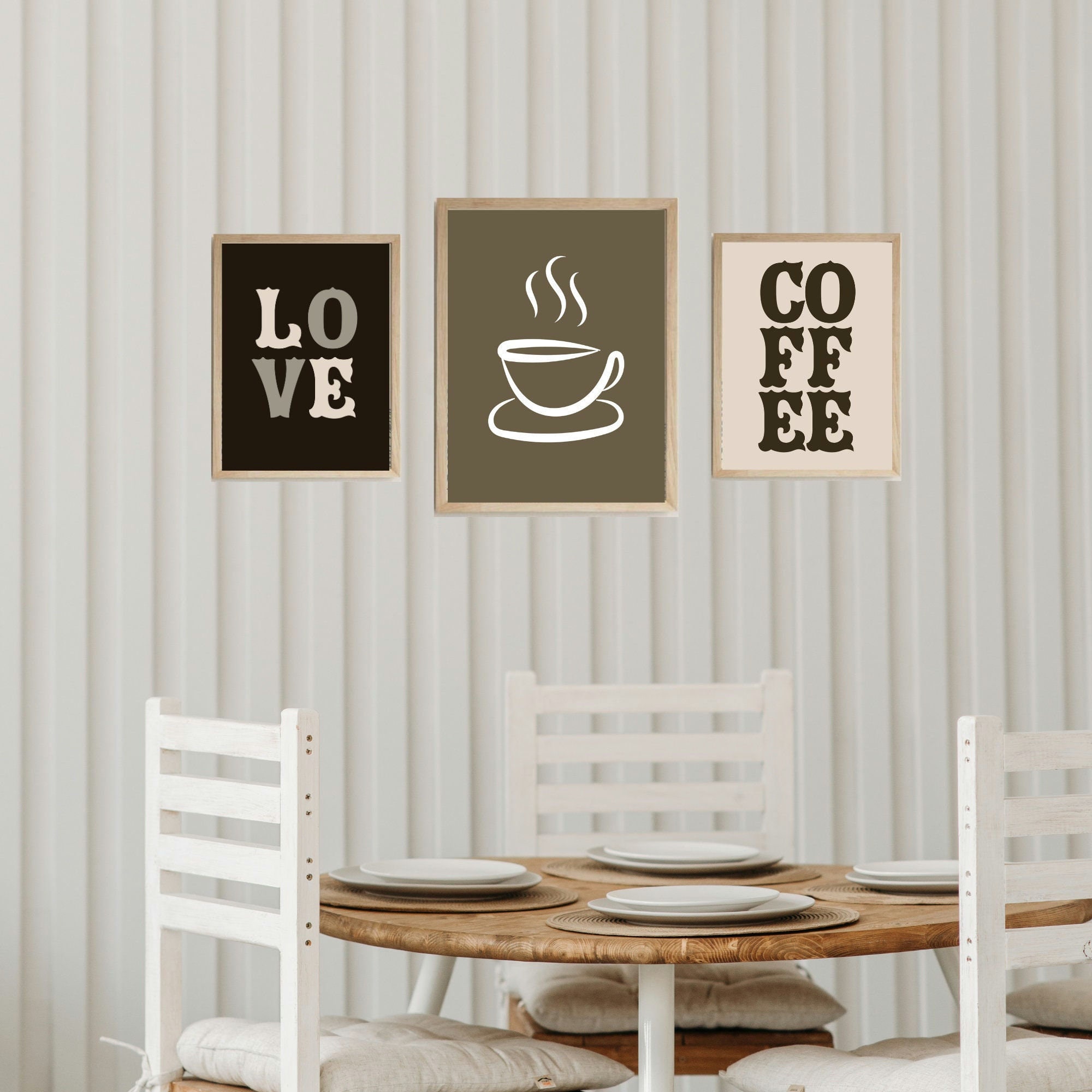 Coffee Wall Art Printable 3 Set Poster Coffee Shop, Coffee Bar, Coffee ...