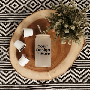 Frosted Libbey Glass Mockup|Beer Can Glass Mockup|Mock-Up Photo|Stock Photo for business|Styled aesthetic|Iced Coffee Cup|JPEG Download