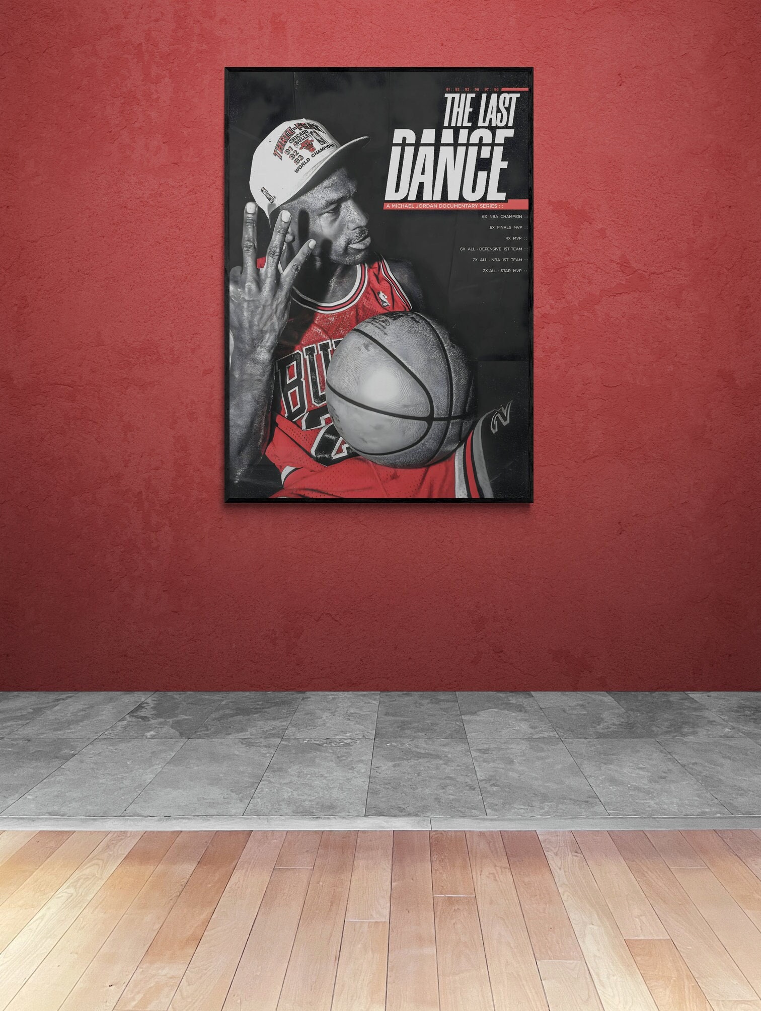 Bimo Designs - Michael Jordan G.O.A.T Minimal Poster #posterdesign