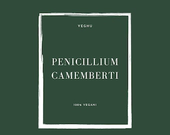 Vegan Penicillium Camemberti, Camembert cheese, Cheese mold, cheese maker, Cheese maker, cheese making, DIY Cheese, Vegan Cheese