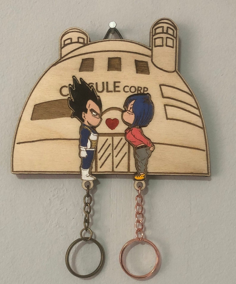 Porte-clés muraux uniques et peints à la main vos personnages de dessins animés préférés prennent vie D.V&B