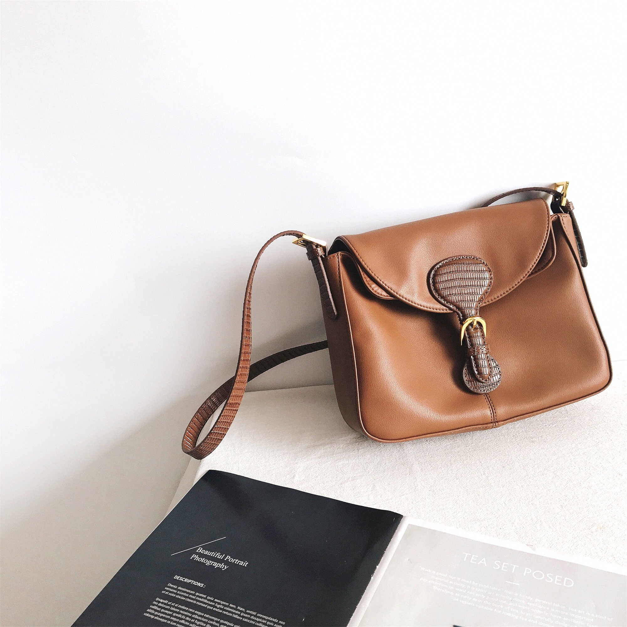 Calfskin Handbag - Etsy