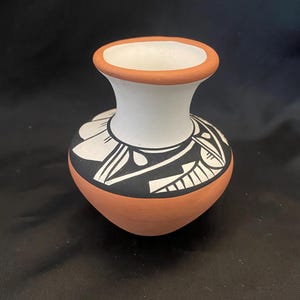 Jemez Native American Pottery Vase