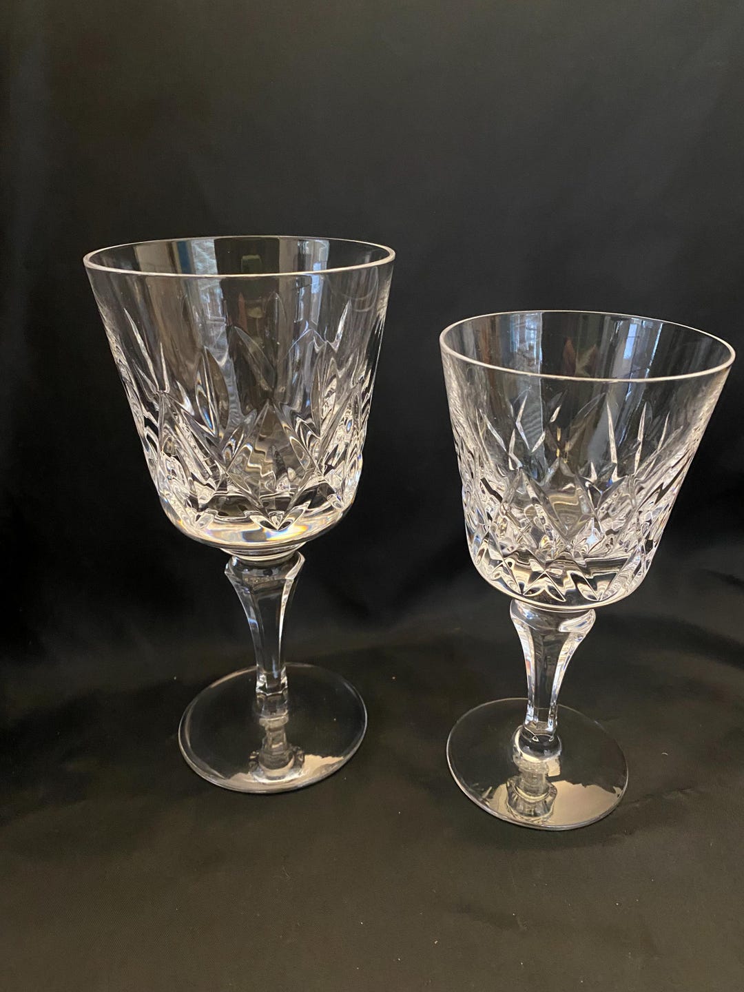 Atlantis Silves Crystal Stemware Wine or Goblet - Etsy