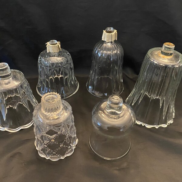 CLEAR GLASS Votive Peg Candle Holders