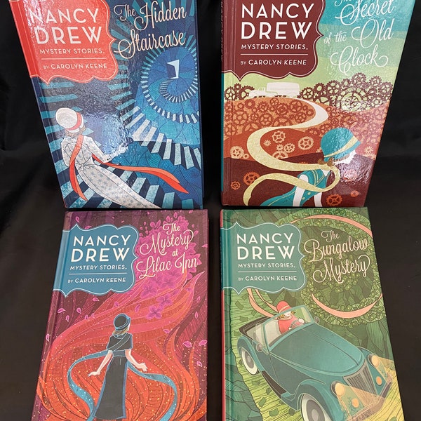 Nancy Drew First Editions of 1980s Hardcovers Carolyn Keene