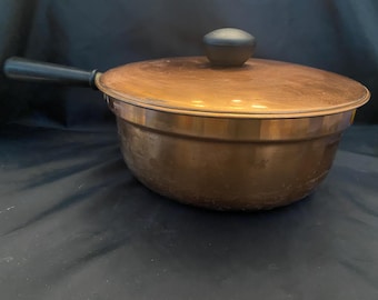 VTG Spring Culinox Copper Saucepan with Lid