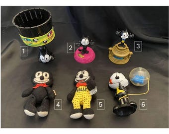 HUGE 33.4 in Felix the Cat Plush, 1982 / Vintage, Toy HUGE 33.4 in Felix the Cat Plush, 1982 / Vintage, Toy