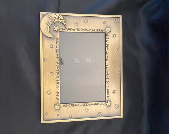 Twinkle Twinkle Little Star Picture Frame by Burns of Boston - Etsy