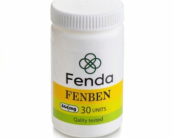 Fenben 444, pureza >99 %, 30 ct, por FENDA, probado en laboratorio independiente de terceros, certificado de análisis incluido