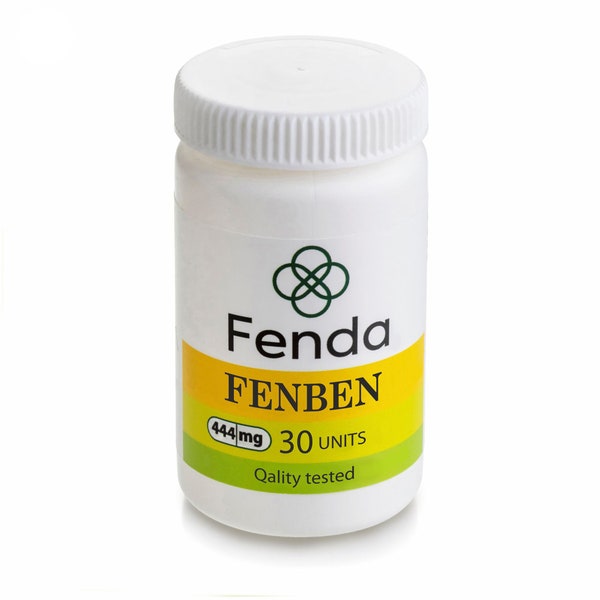 Fenben 444, pureza >99 %, 30 ct, por FENDA, probado en laboratorio independiente de terceros, certificado de análisis incluido