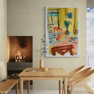 Kitchen wall art, Dining room wall décor, Wall art prints living room, Home and living paintings, Living room artwork, Original art prints