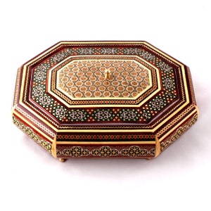 Inlaid Candy Dish, Persian Handicraft, Khatam Kari Candy Dish, Handmade, Unique Gift For Couples, Housewarming Gift