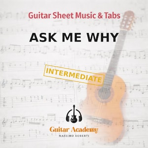 Ask Me Why (Studio Ghibli) Sheet Music - Guitar Tutorial TABS and Score