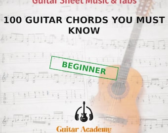 100 akordów gitarowych, które musisz znać – diagram – lekcje gry na gitarze