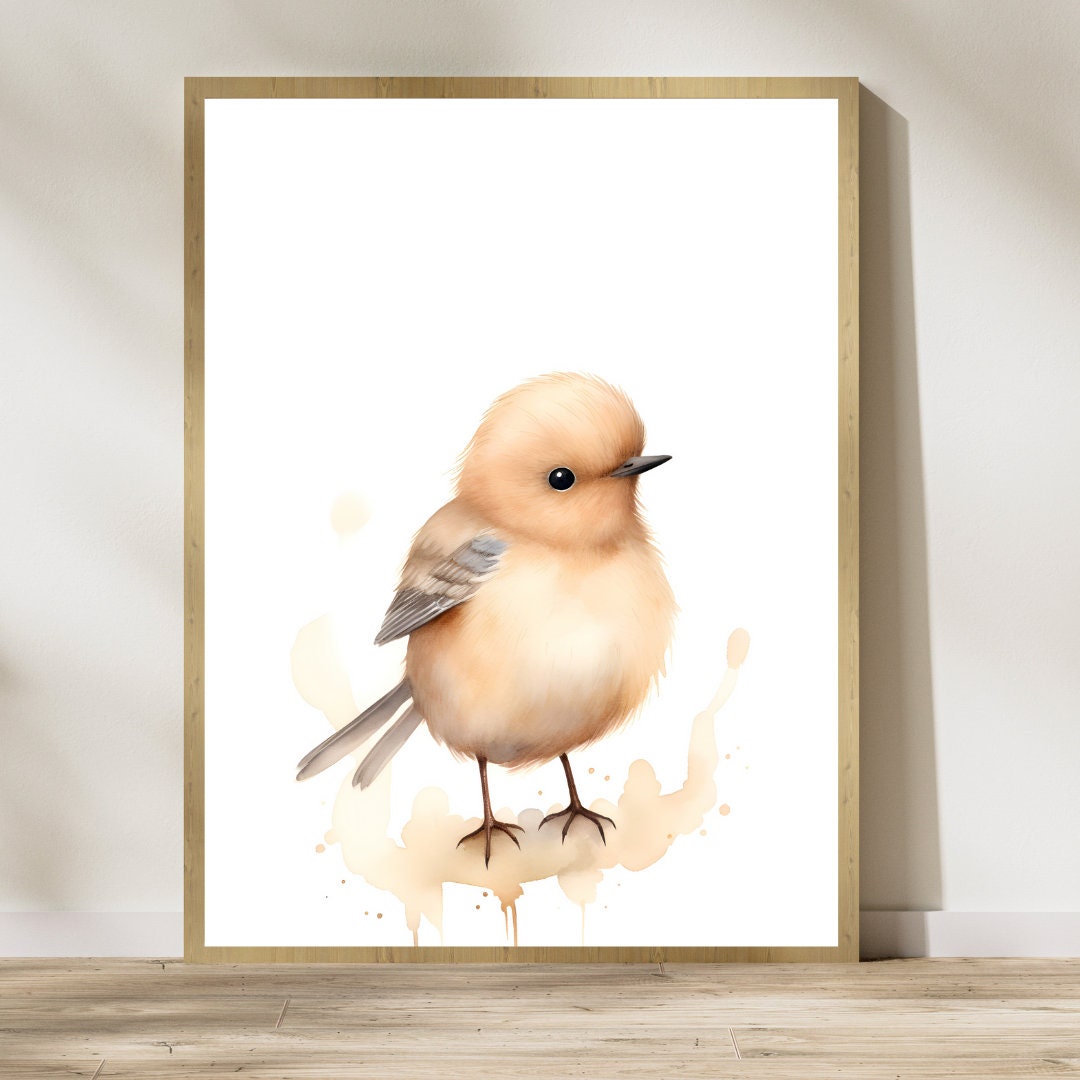 Little Sparrow Printable Poster Earthy Neutral Colors - Etsy