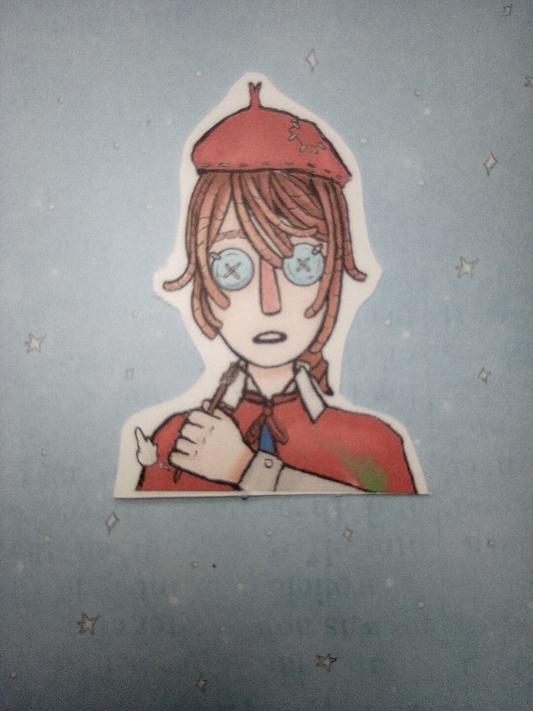 Idv Edgar Painter Sticker Etsy