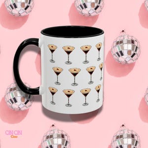 Espresso Martini Mug, Mug for Martini Lover, Espresso Martini Lover Gift, Work Mug, Cute Mug for Her, Gift for Espresso Martini Lover