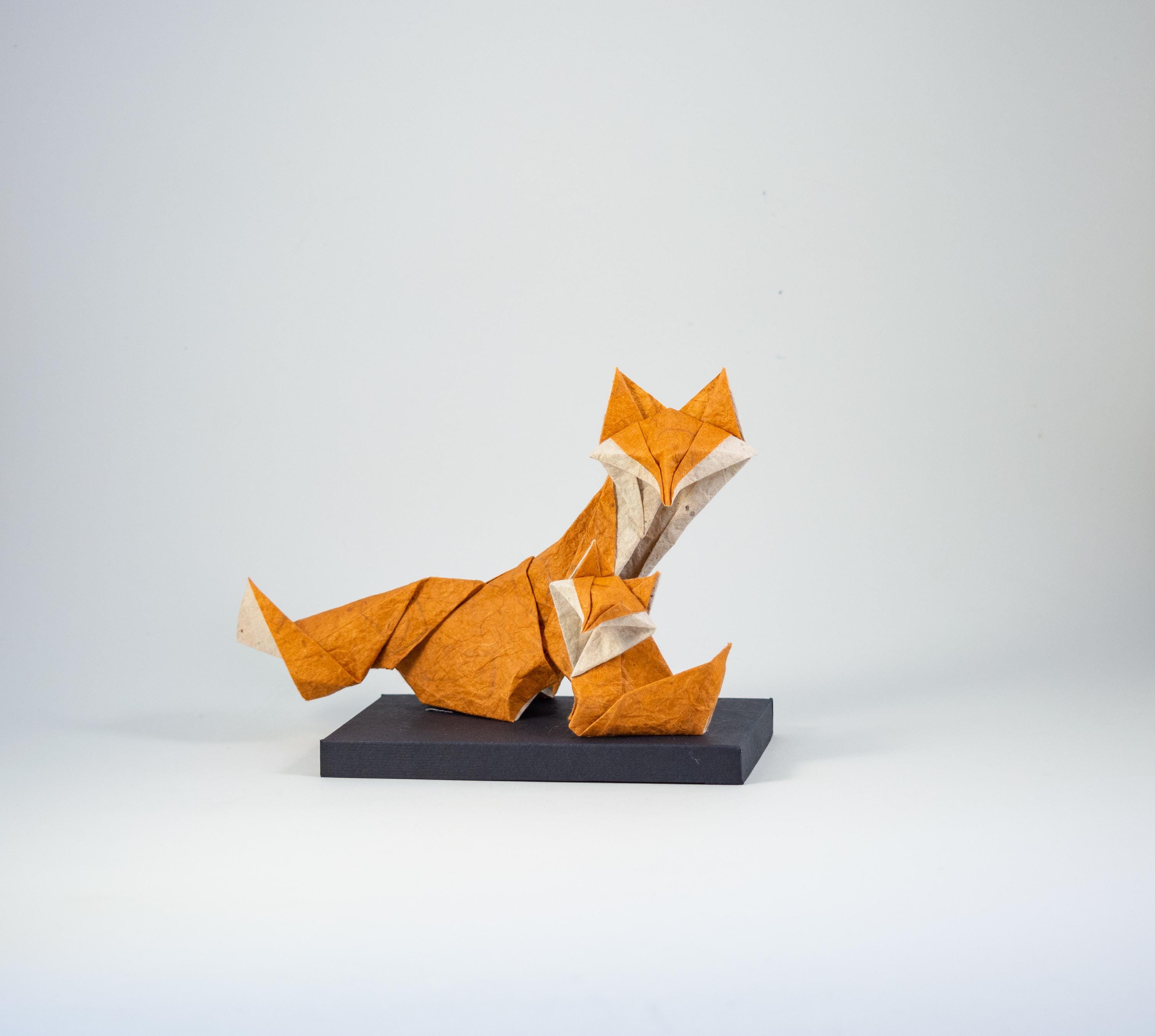 折り紙の狐、折り紙の狐の家族 - Etsy 日本
