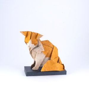 Gato de origami