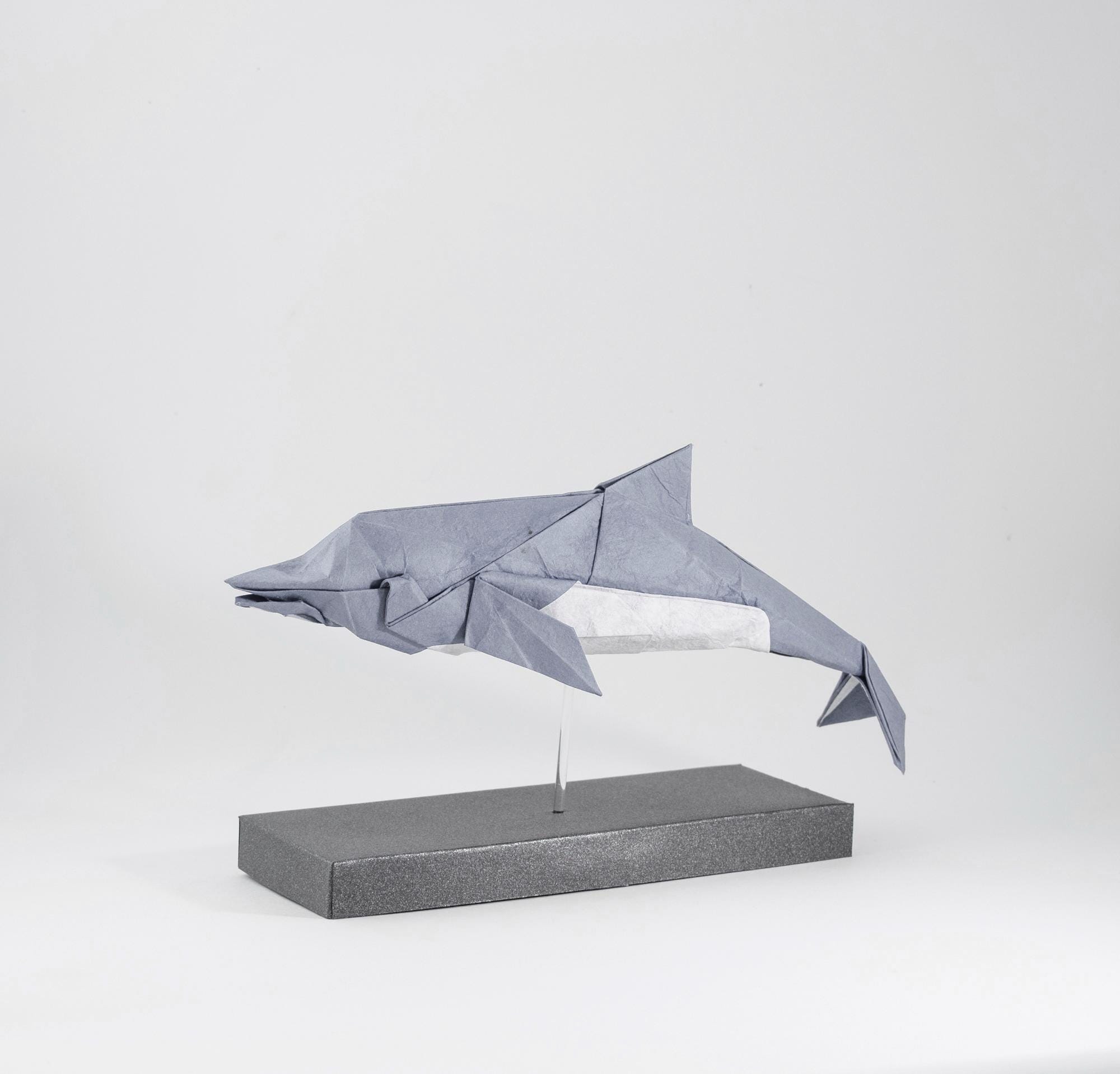 Origami Dolphin - Etsy