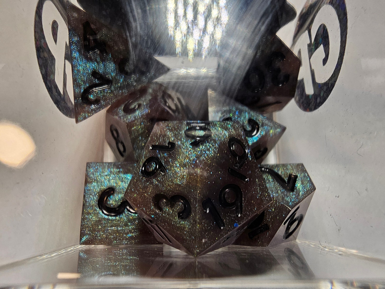 Handmade Resin Dice - Etsy