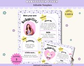 Babysitter Flyer Template: Canva-Editable Childcare Ad (Instant Download)