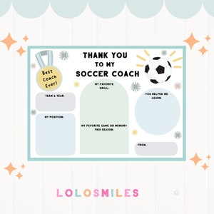 Regalo para entrenador de fútbol, tarjeta de agradecimiento para entrenador de fútbol, tarjeta imprimible de agradecimiento para entrenador de fútbol, plantilla de fútbol, descarga instantánea
