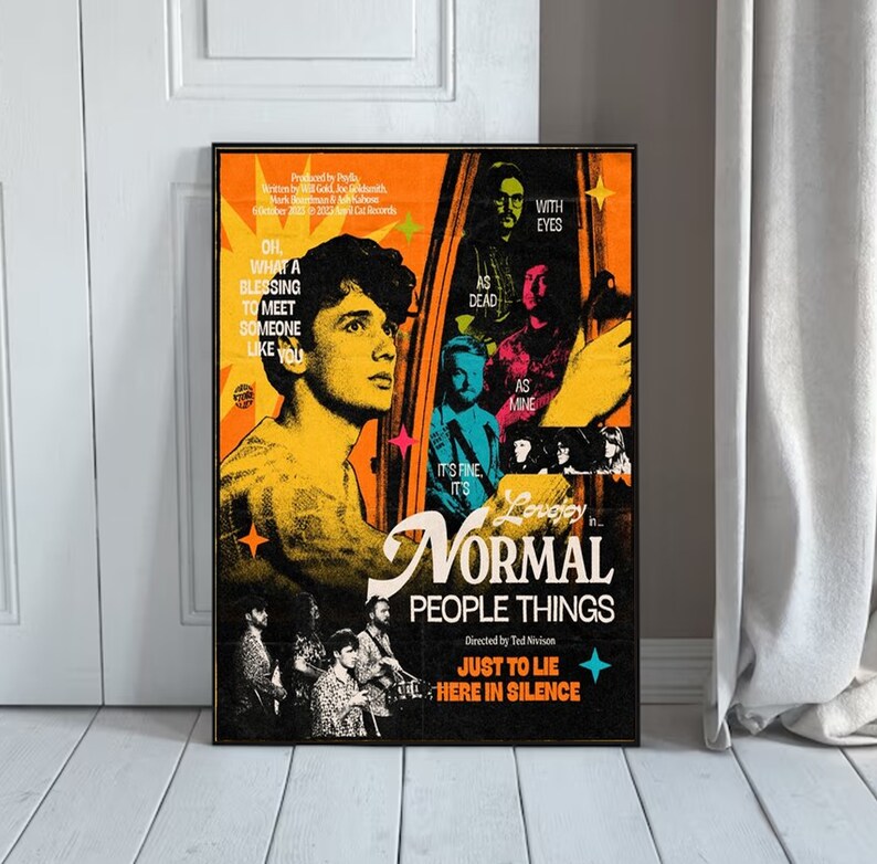 Normal People Things Lovejoy Poster Etsy