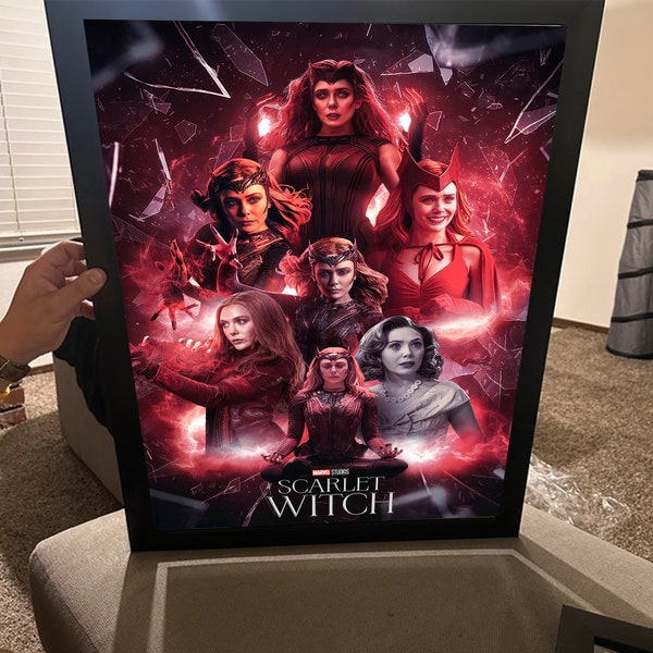 Affiche de décor de Scarlet Witch 2022 Dr Strange 2