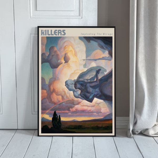 The Killers Imploding the Mirage Album Poster