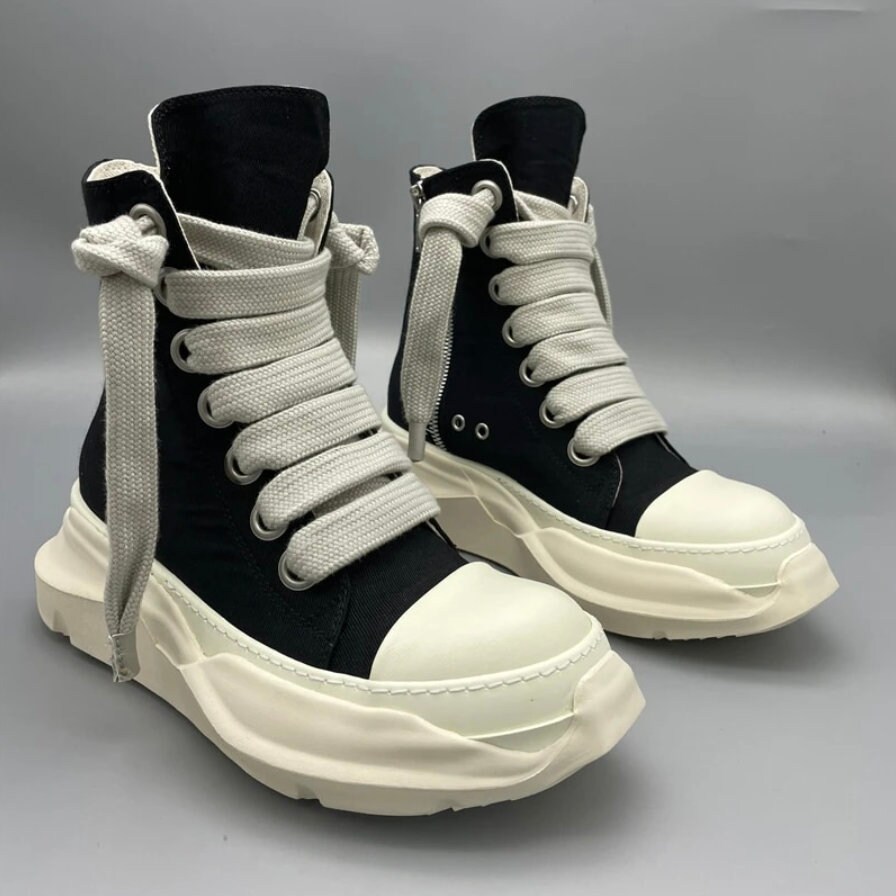 Rick owens Ramones low, Luxury, Sneakers & Footwear on Carousell