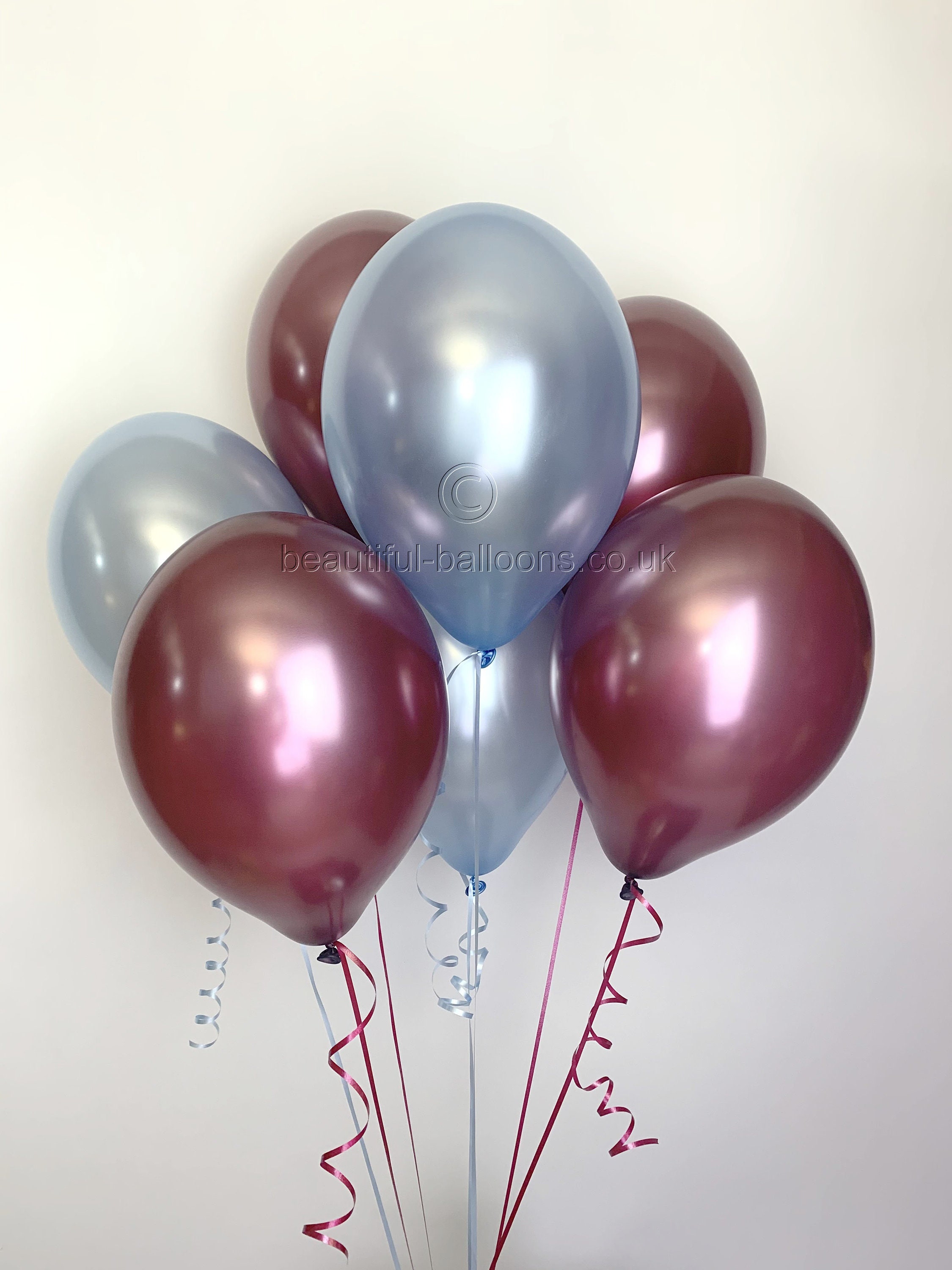 Beautiful Balloons West Ham Aston Villa Colour Theme Shade Range Latex