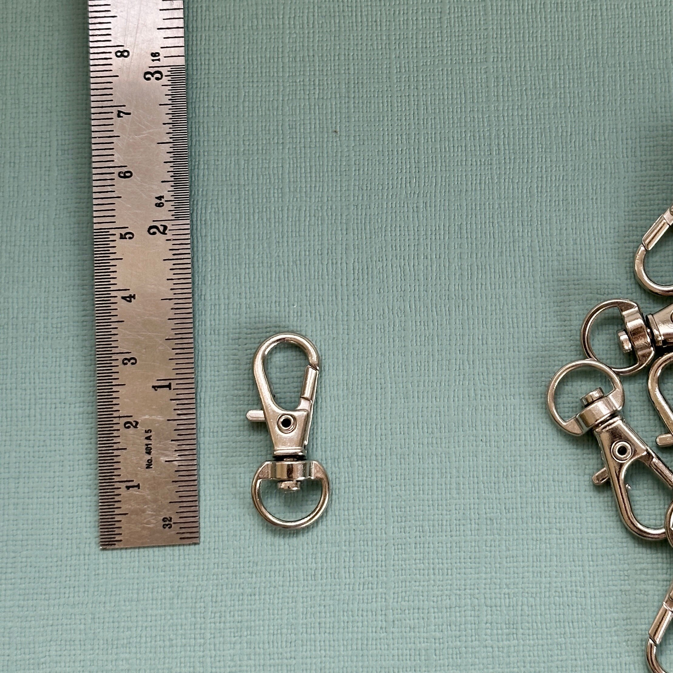 Lobster Claw Clips Lobster Claw Swivel Clips For Bags & Straps - Fits 15mm Or 20mm Webbing (Trigger Snap Hooks) 15mm Strap Clasp - Foto 3