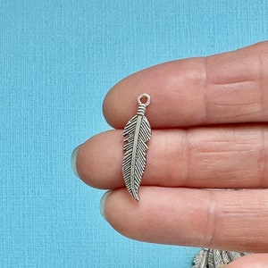 Metal feathers for jewelry best sale making