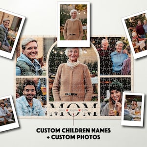 Personalized Puzzle | Custom Photo Puzzle | Puzzles For Adults | Birthday Gift | Anniversary Gift | Gift for Her | Gift for Mother