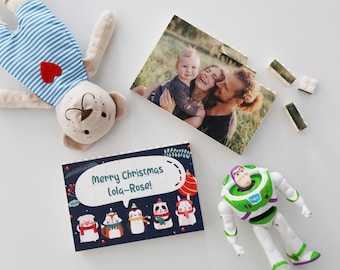 Personalised Photo Puzzle | Custom Building Block Puzzle | Christmas Gift