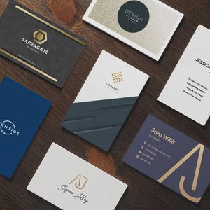 Custom Business Card Design: Modern, Creative (Print-Ready Digital Files)