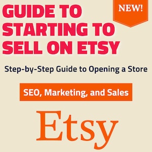 Etsy Seller Guide PDF Download | How to Open Your Shop with SEO Marketing Strategies for Beginners to Grow Sales and Visibility