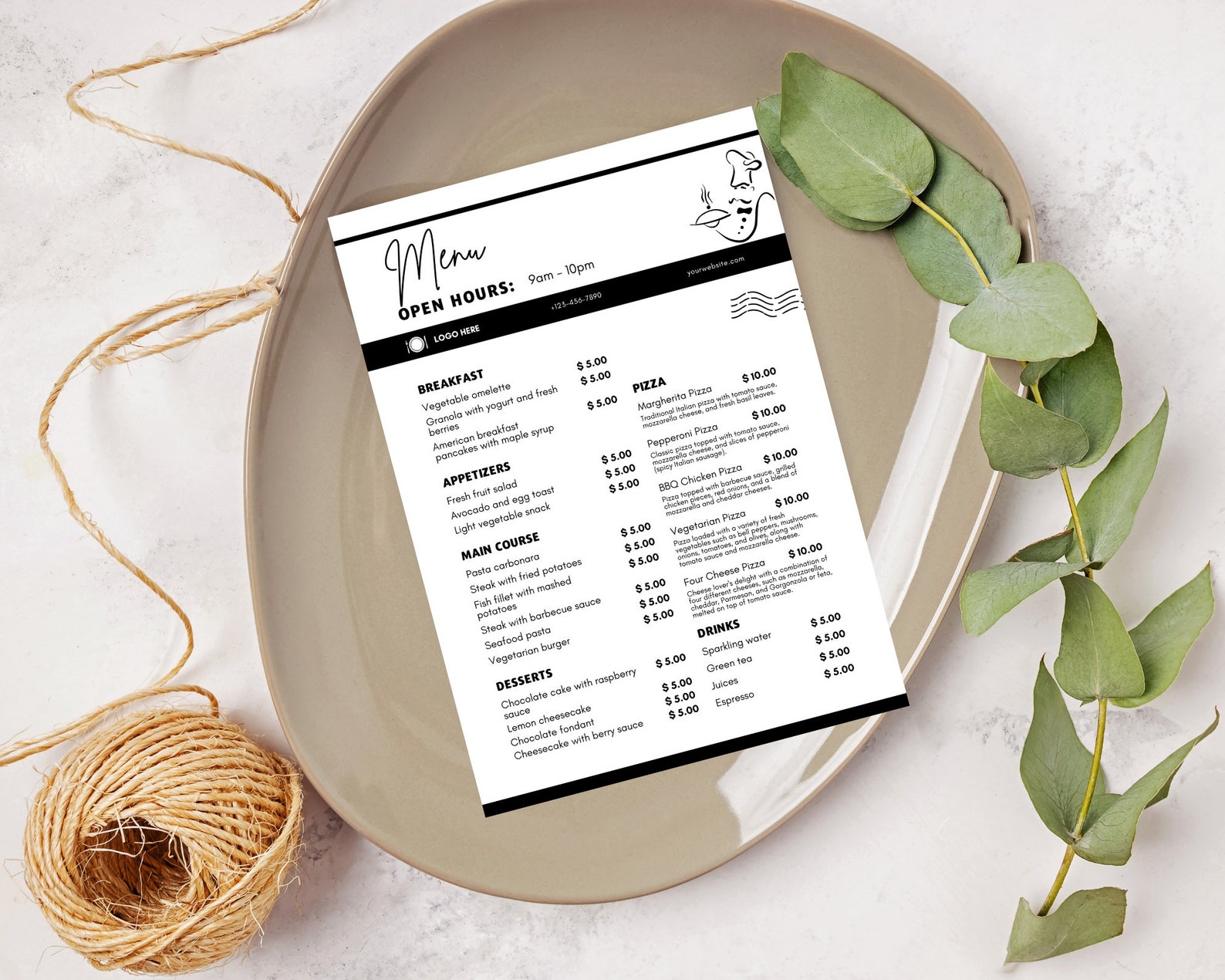 minimal-restaurant-menu-template-customizable-cafe-menu-bistro-menu