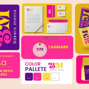 Custom Brand and logo design full package | Brand identity suite services for Entrepreneurs | Creative Graphic Solution | Business branding