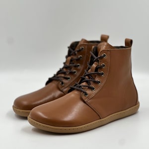 Bottes pieds nus à lacets