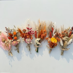 Mini Dry Flower Bouquet,Home Decor,Handmade Bouquet,Letterbox Bouquet,Wedding Cake Flower,Bohemian Dried Flower Bouquet,Wall Decor,Home Gift