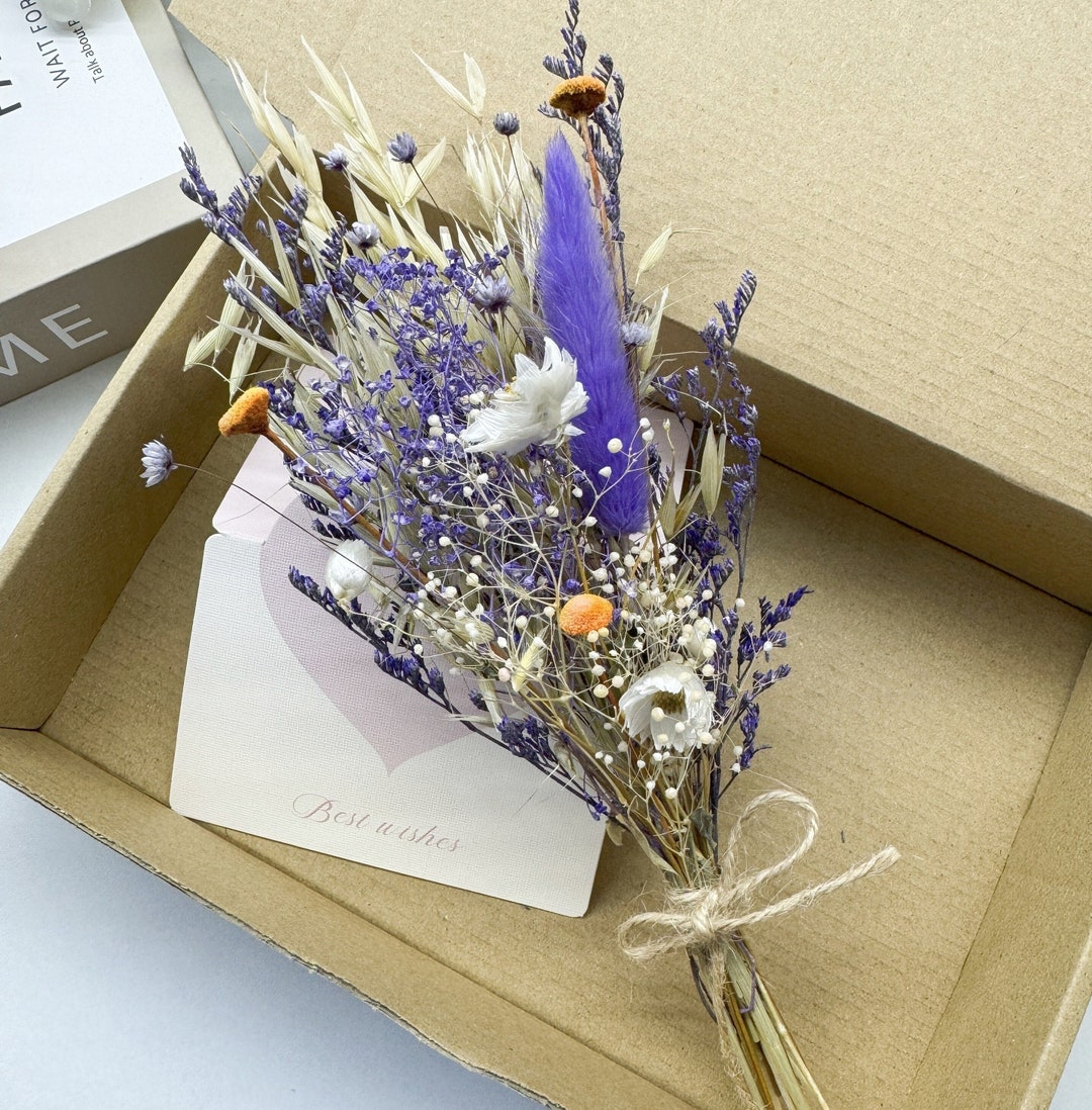 Letterbox Dried Flowers,dried Flower Arrangement,dried Flower Gift