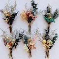 Boho Dried Flower Bouquet: Natural Mini Posy, Letterbox Gift