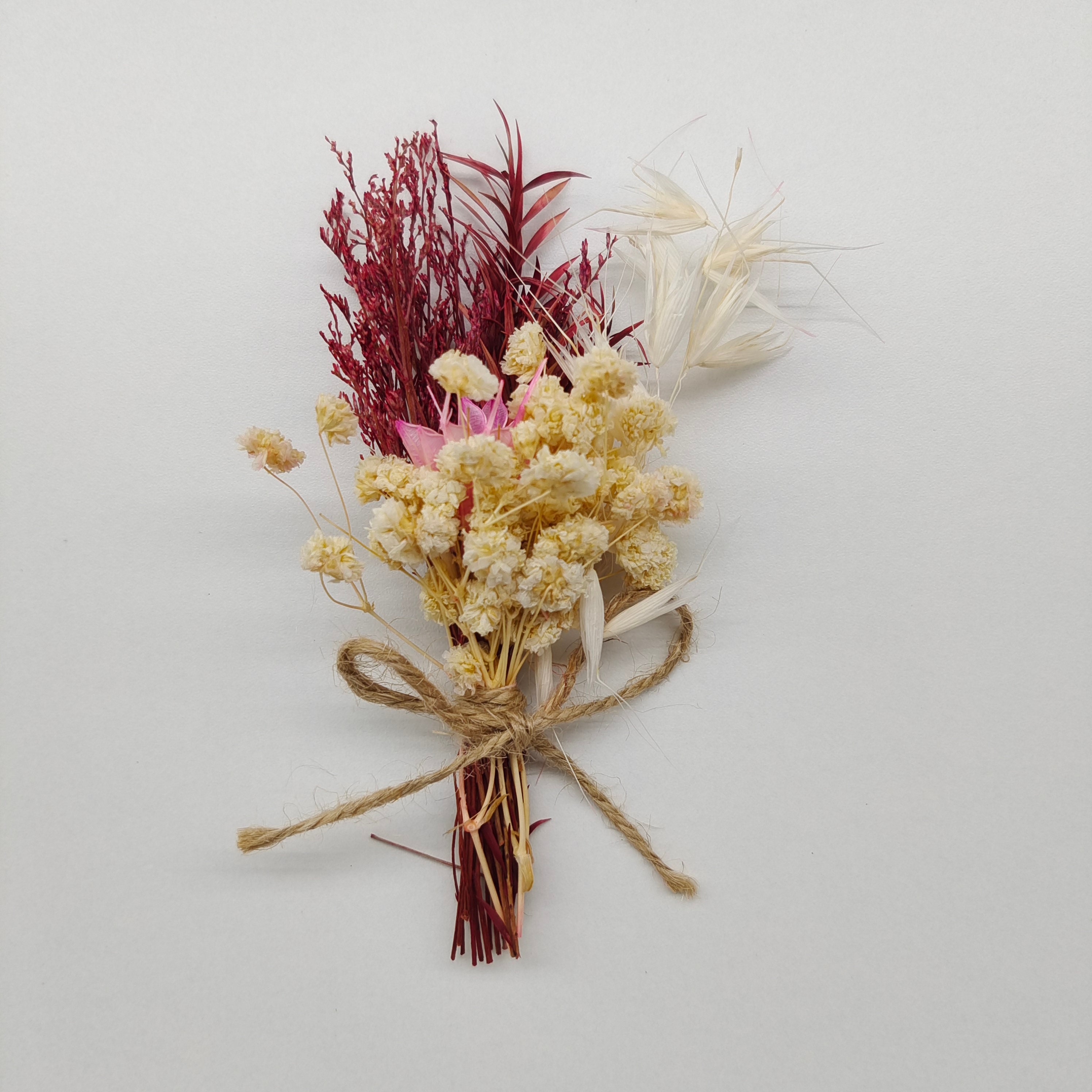 Small Dried Flower Bouquetboho Home Decordried Bouquet Etsy