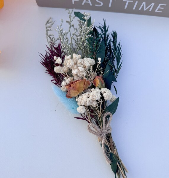 Mini Dried Flower Bouquet,all Natural,quality Flower Bouquet  