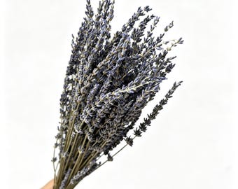 Natural Dried Lavender Bundles, DIY Flower Bouquet, Wedding & Housewaring Gifts, Mother’s Day Gift