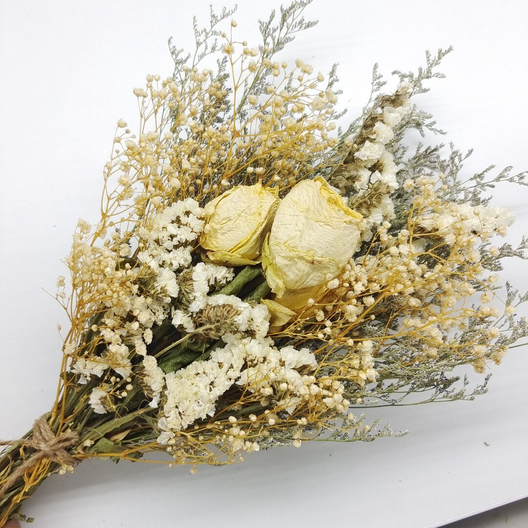 Natural Dried Flower Bouquet,home Decor,boho Bridesmaid Bouquet,large Dried Flower Arrangement