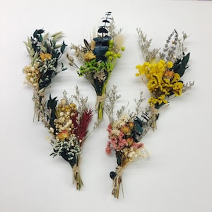 Natural Mini Dry Flower Bouquet,Natural Plants Bouquet,Boho Dried Bouquet,Rustic Home Decor,Mini dry flower bouquet,Mini Posy,Gift Topper